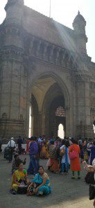 Independent Excursion Mumbai - photo outside Gateway of India