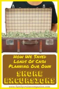 PIN Image - photo of open suitcase overflowing with hundred dollar bills