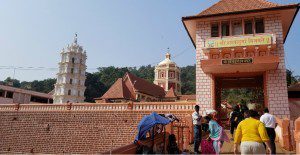 Independent Shore Excursion - Goa - photo outside Durga Temple