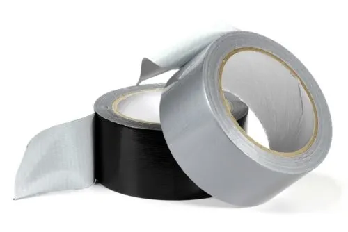 Photo of two rolls of duct tape which are great for a cruise with a baby.