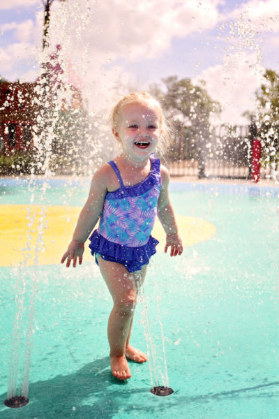 Best cruises for toddlers - photo of child in splash park
