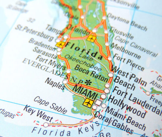 Florida Cruise Ports | Map of Florida