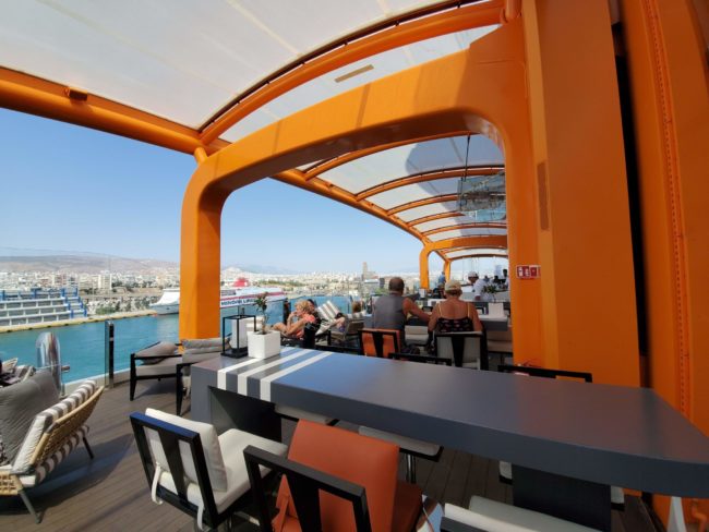 Photo of view from Magic Carpet on Celebrity Edge