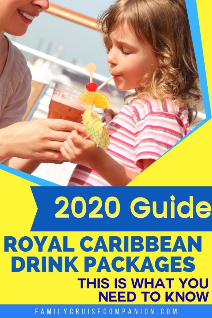 RC Drink Package (2) The Family Cruise Companion