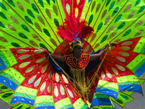 Best Things To Do In St Thomas From Cruise Ship: Photo of parade dancer in costume at St. Thomas Carnival