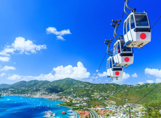 Photo of Skyride to Paradise Point in St. Thomas