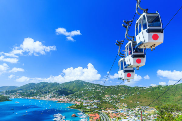 Photo of Skyride to Paradise Point in St. Thomas