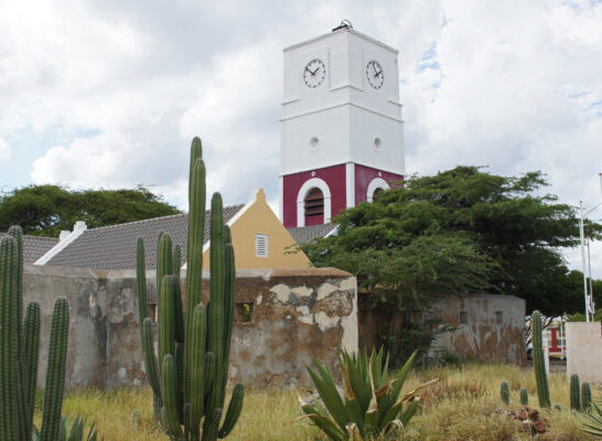 Things to do in Aruba Cruise Port | Fortress and clock tower, Oranjestad, Aruba