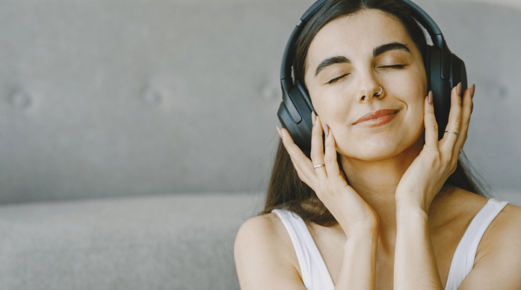 Wireless Headphones On An Airplane The Family Cruise Companion