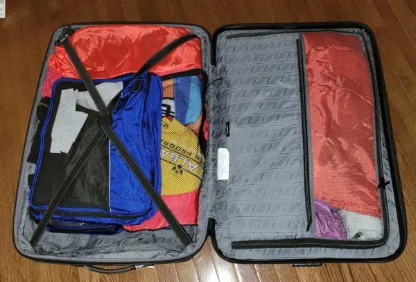 Best Cruise Luggage | photo of open Samsonite Centric 2 Hardside Suitcase