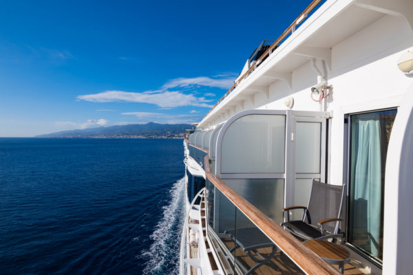 Easy Way To Remember Port and Starboard | photo of ocean-facing balcony cabin