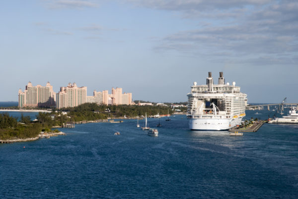What Are The Best Times To Cruise The Caribbean | photo of Oasis of the Seas docked at Nassau