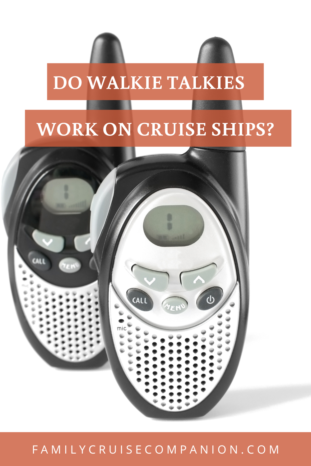 Do Walkie Talkies Work On Cruise Ships? Limits You Want To Know