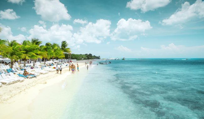 Cozumel Beaches Near Cruise Port | photo of Beautiful sandy beach on Cozumel island