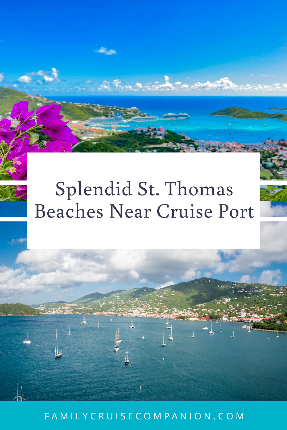 Splendid St. Thomas Beaches Near Cruise Port You'll Really Find Bliss!