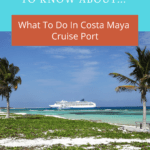 costa maya map cruise port