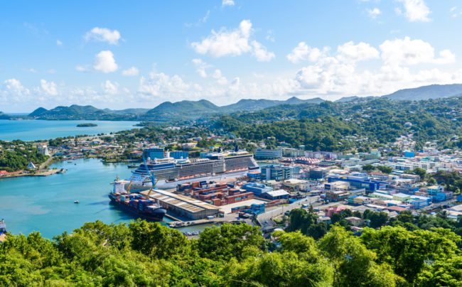 St Lucia Cruise Port