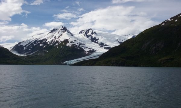 Things to Do in Whittier Alaska | photo of Portage Glacier in August
