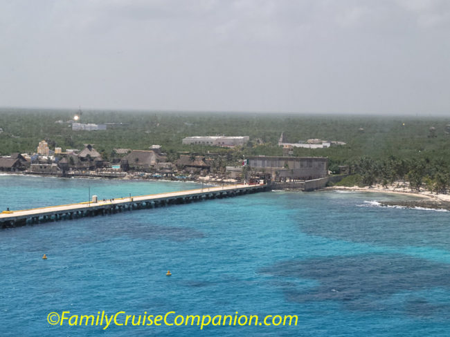 Costa Maya Cruise Port | Photo of Main Port - View from Sea