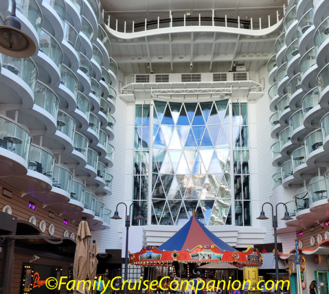 Is It Worth Getting A Balcony On A Cruise | photo of Boardwalk Balconies on Royal Caribbean's Symphony of the Seas