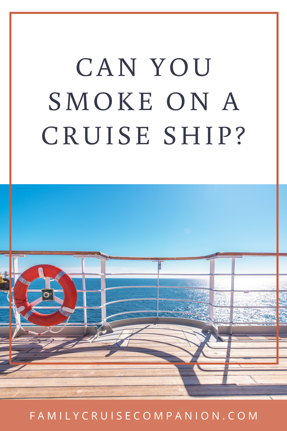 Can You Smoke On A Cruise Ship?