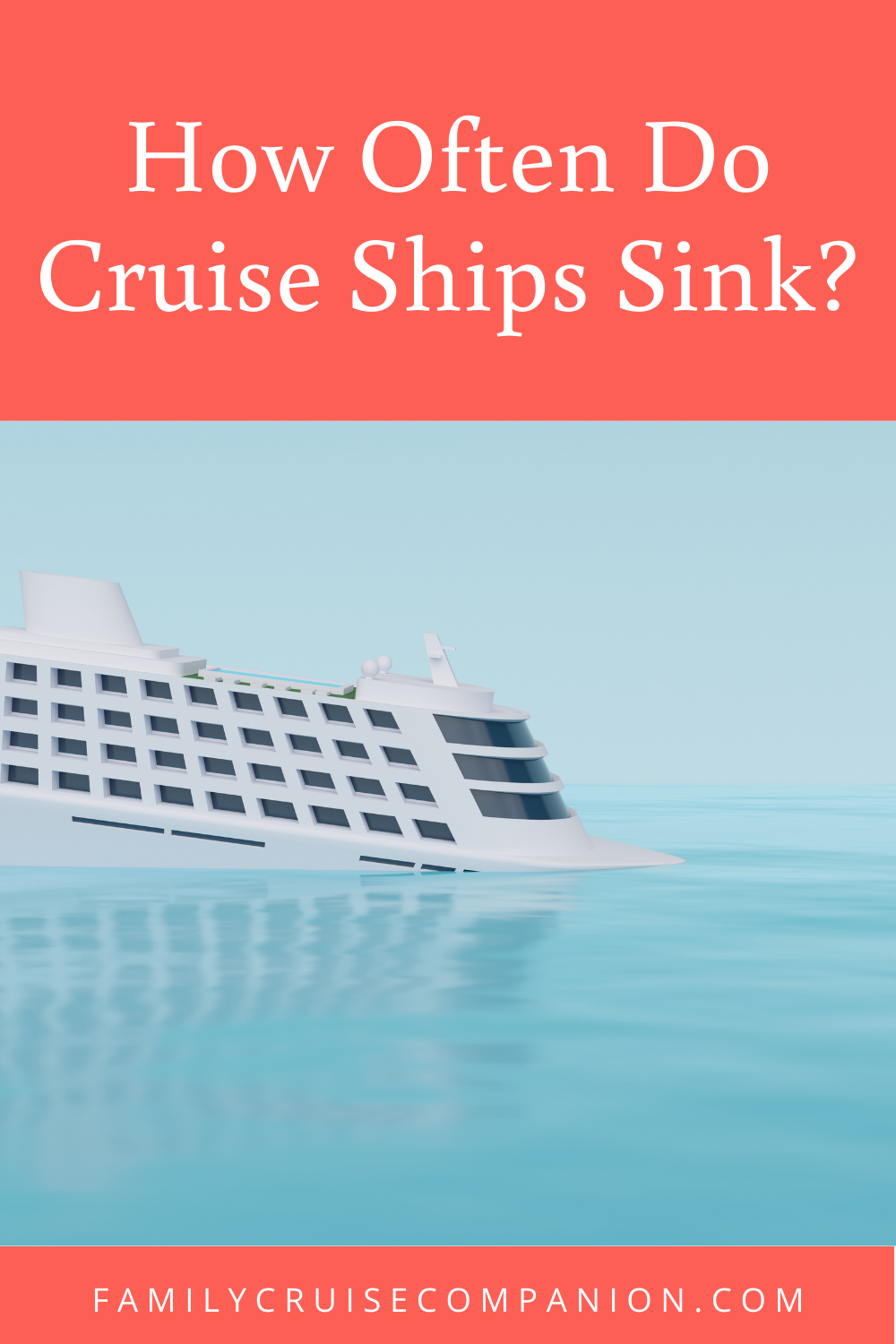 can modern cruise ships sink