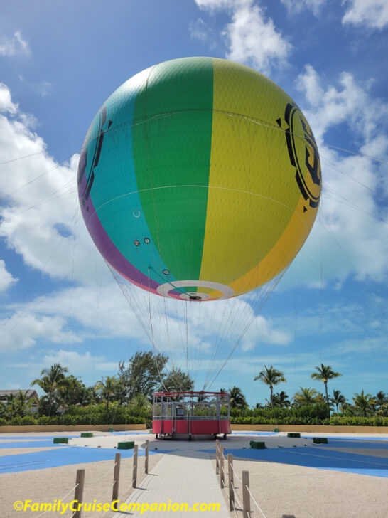 Helium Balloon on Perfect Day at Cococay