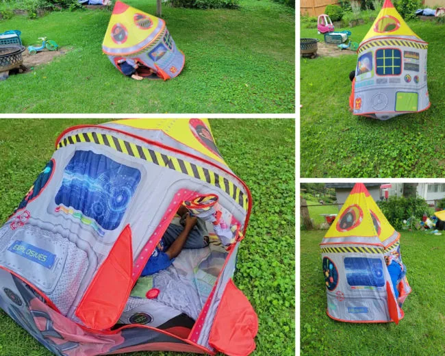 Indoor Tent for Kids | photo of outdoor rough play