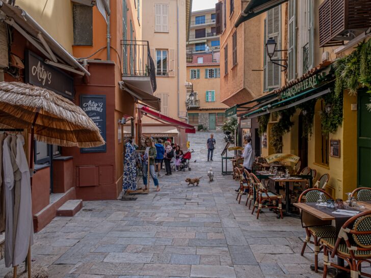 Mediterranean Cruise | photo of town near Nice on French Riviera